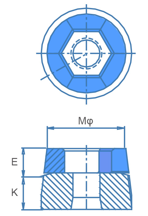 Segmented Dies For Nut RG-019H