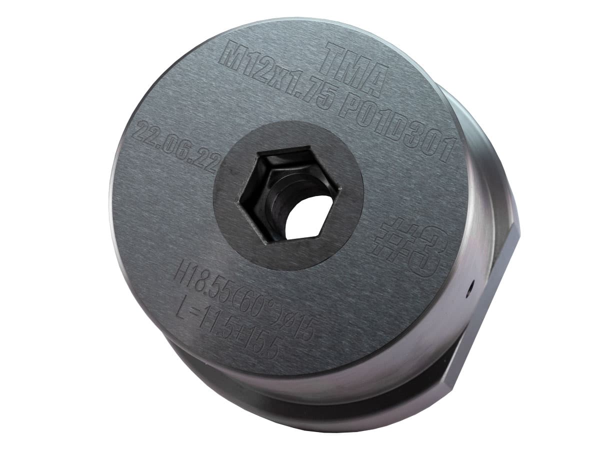 Cold heading die TMA RNFR-19B5S M12x1.75 DIN934 #3 DIE
