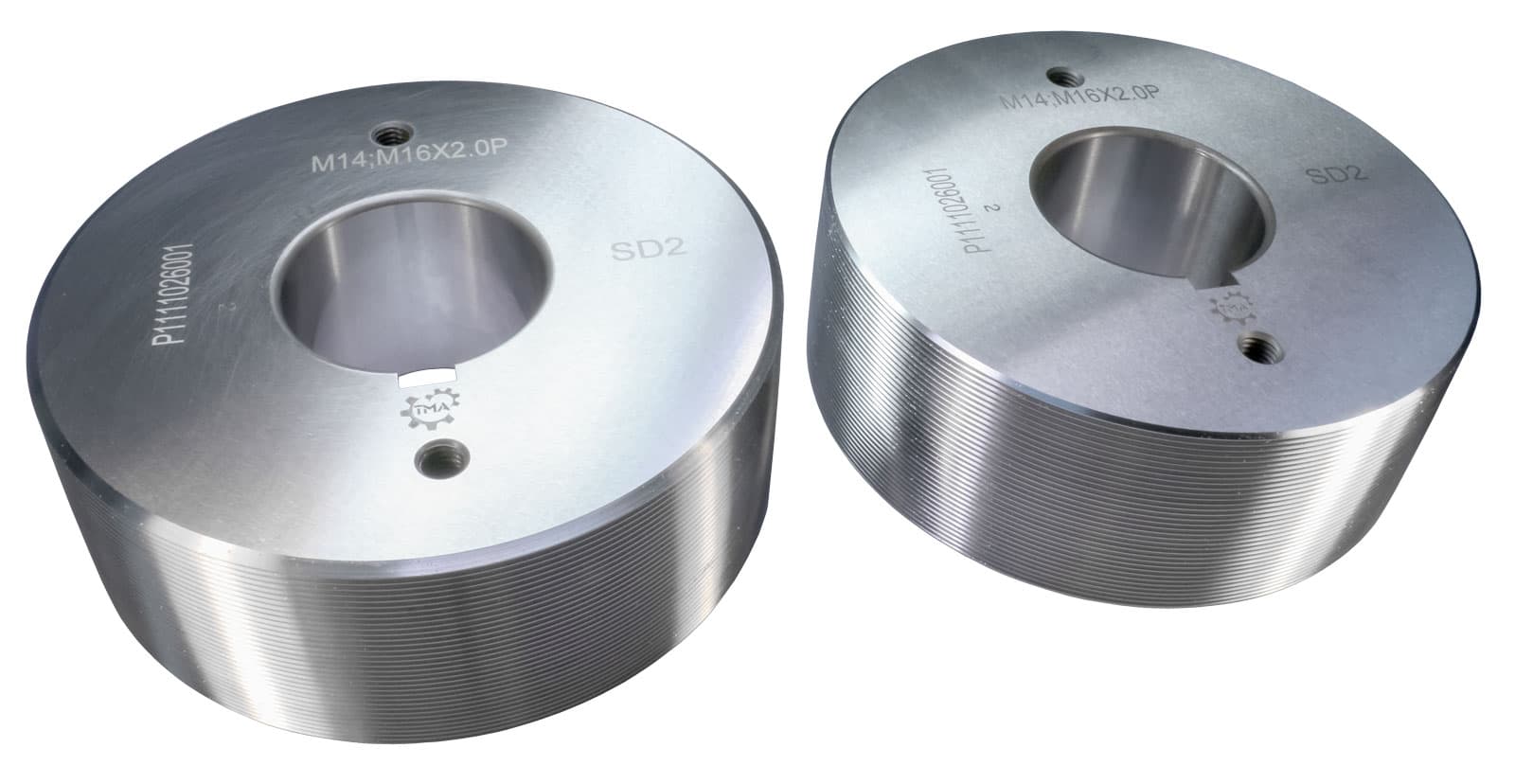 TMA cylindrical thread rolling dies